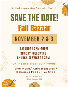 Fall Bazaar